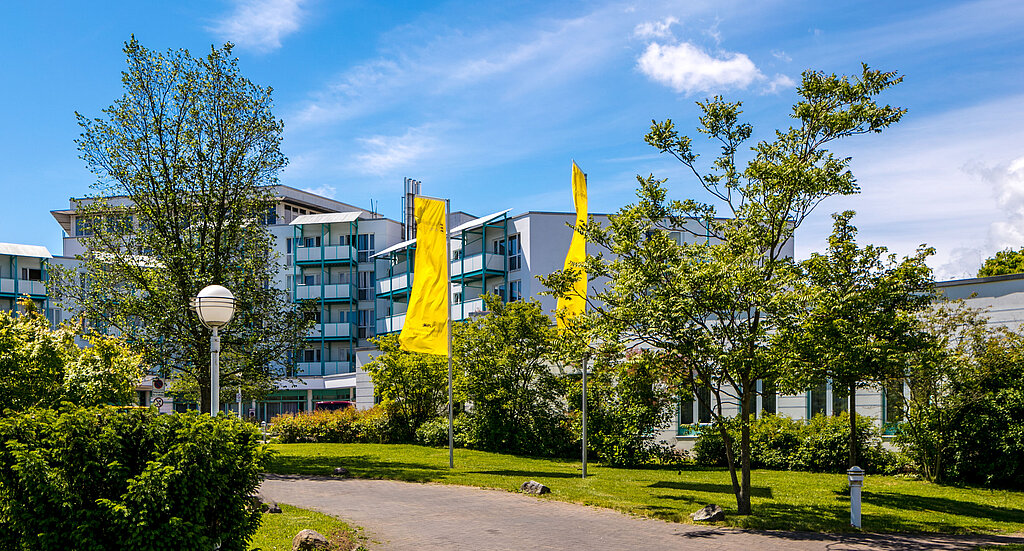 Außenansicht Rehaklinik Bad Salzelmen