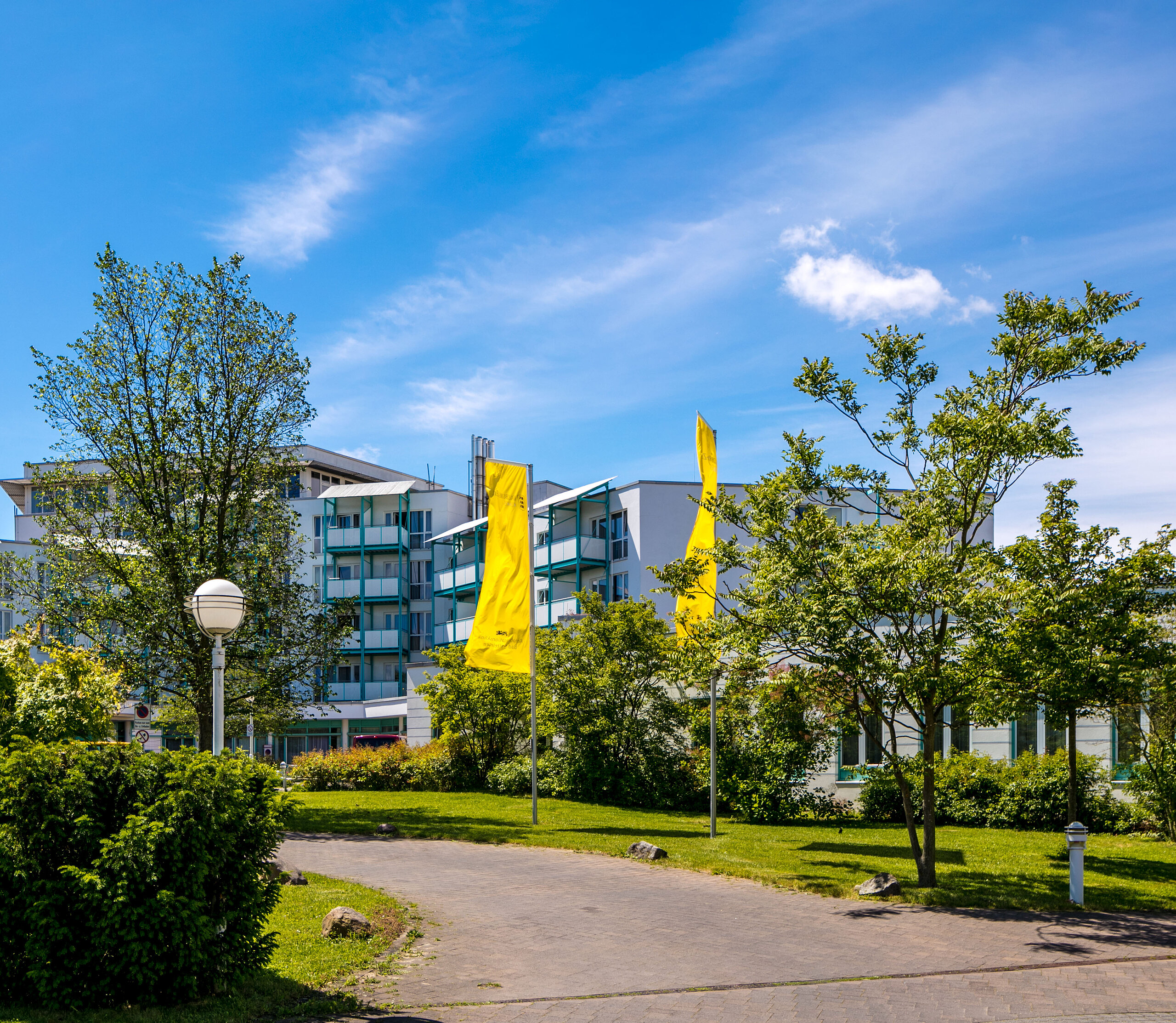 Außenansicht Rehaklinik Bad Salzelmen