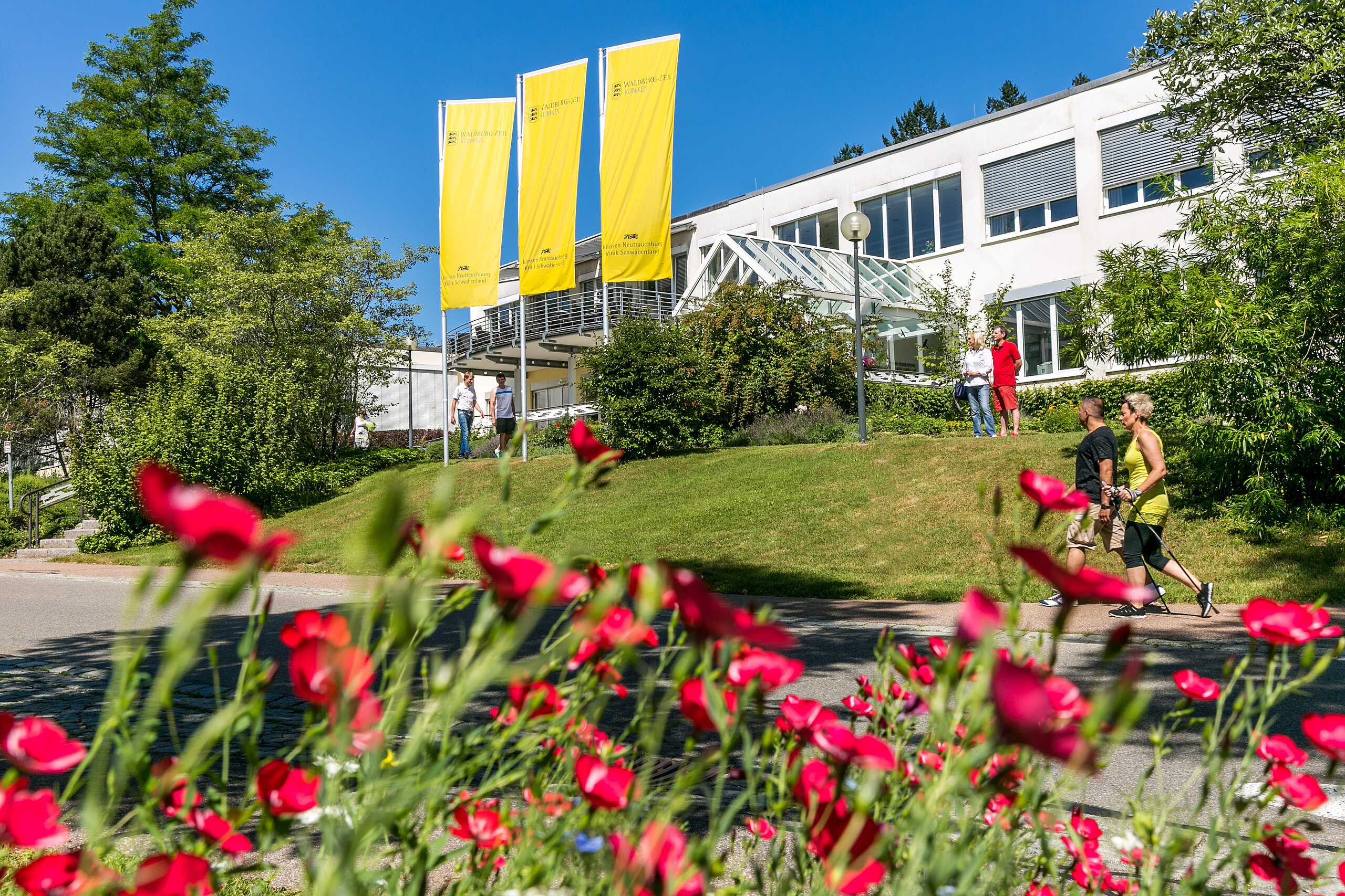 Vorderansicht Klinik Schwabenland