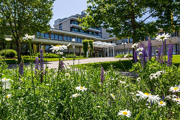 Vorderansicht der Klinik Argental