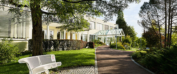 Haupteingang Klinik Schwabenland