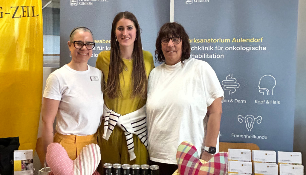 Messestand Krebsinformationstag Tübingen