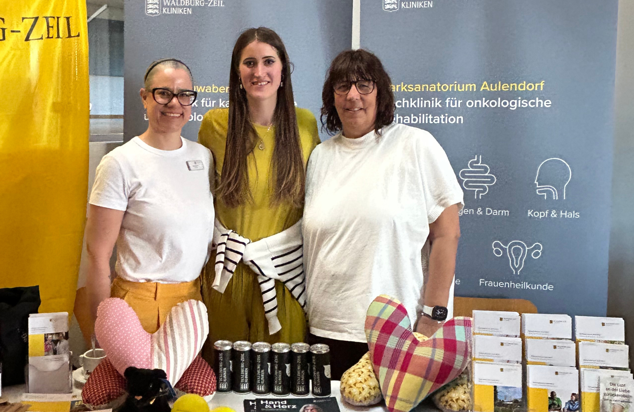 Messestand Krebsinformationstag Tübingen