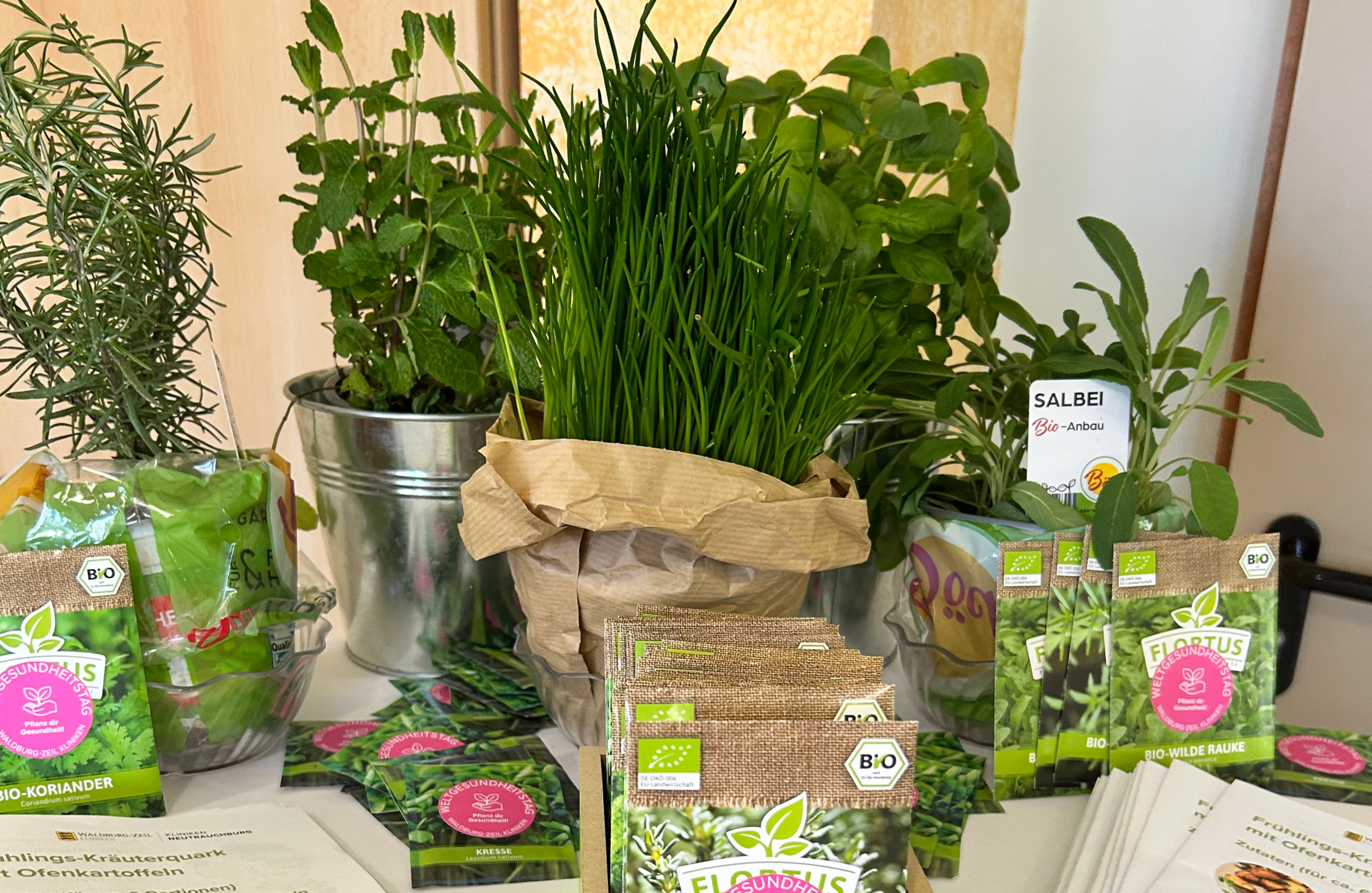 Kräutertisch