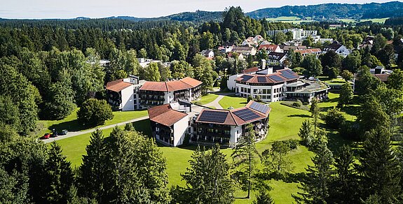 Luftaufnahme Klinik Alpenblick