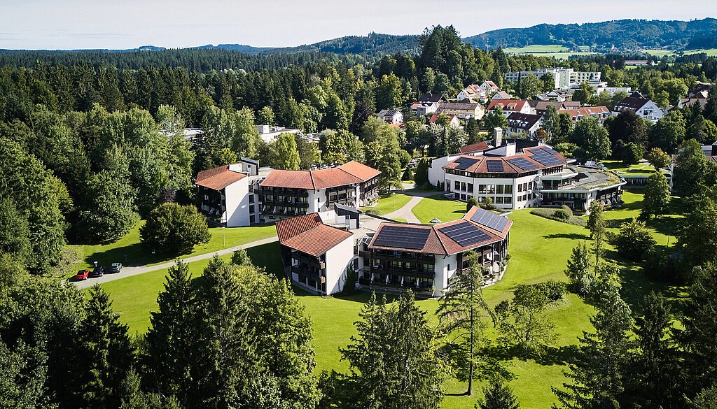 Luftaufnahme Klinik Alpenblick