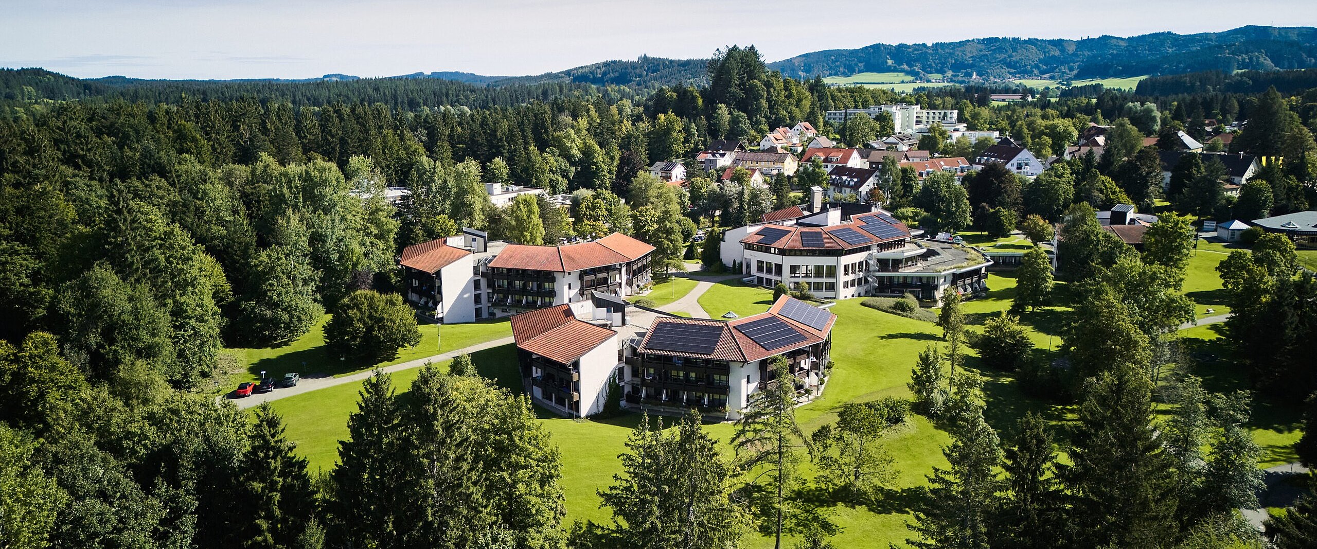 Luftaufnahme Klinik Alpenblick