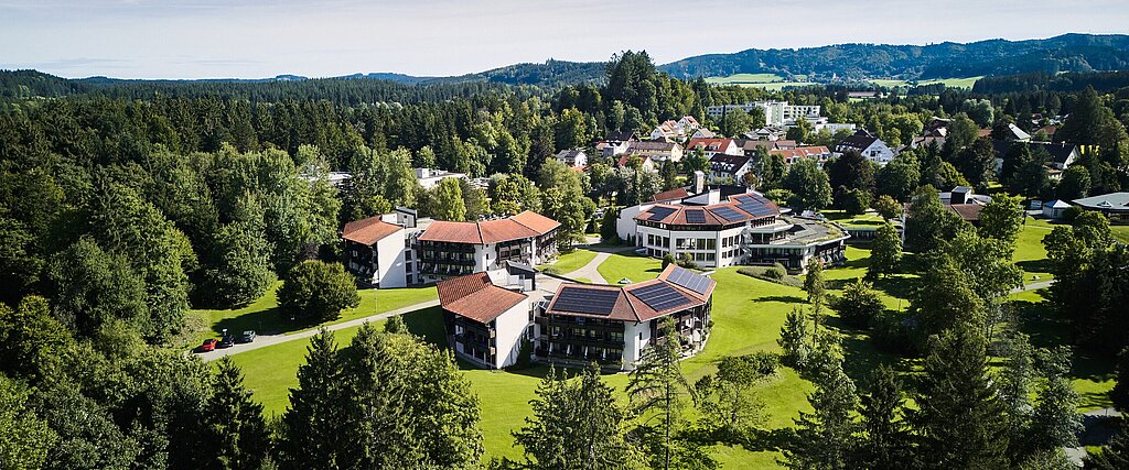 Luftaufnahme Klinik Alpenblick