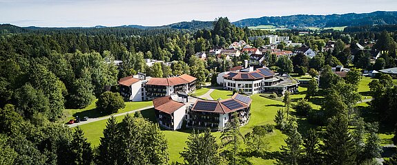 Luftaufnahme Klinik Alpenblick