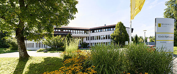 Haupteingang Klinik Alpenblick