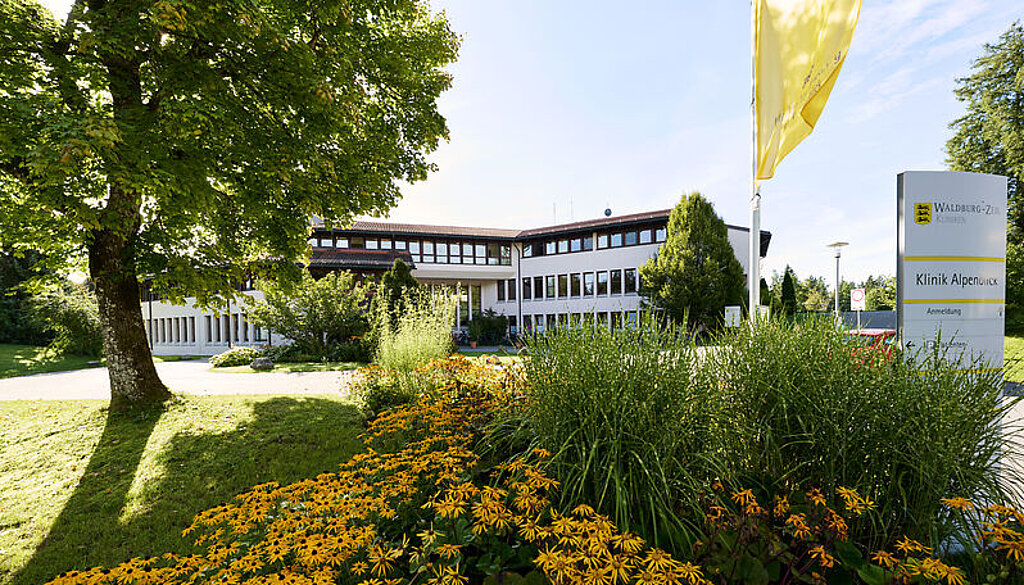 Haupteingang Klinik Alpenblick