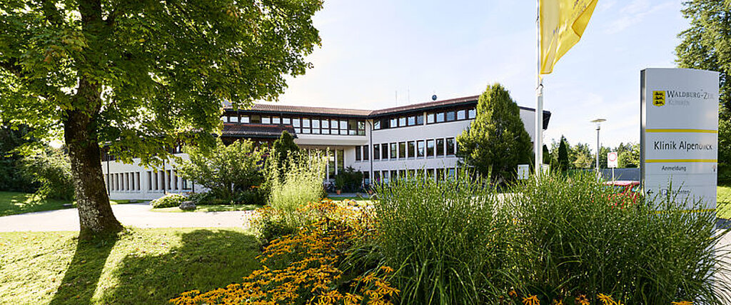 Haupteingang Klinik Alpenblick