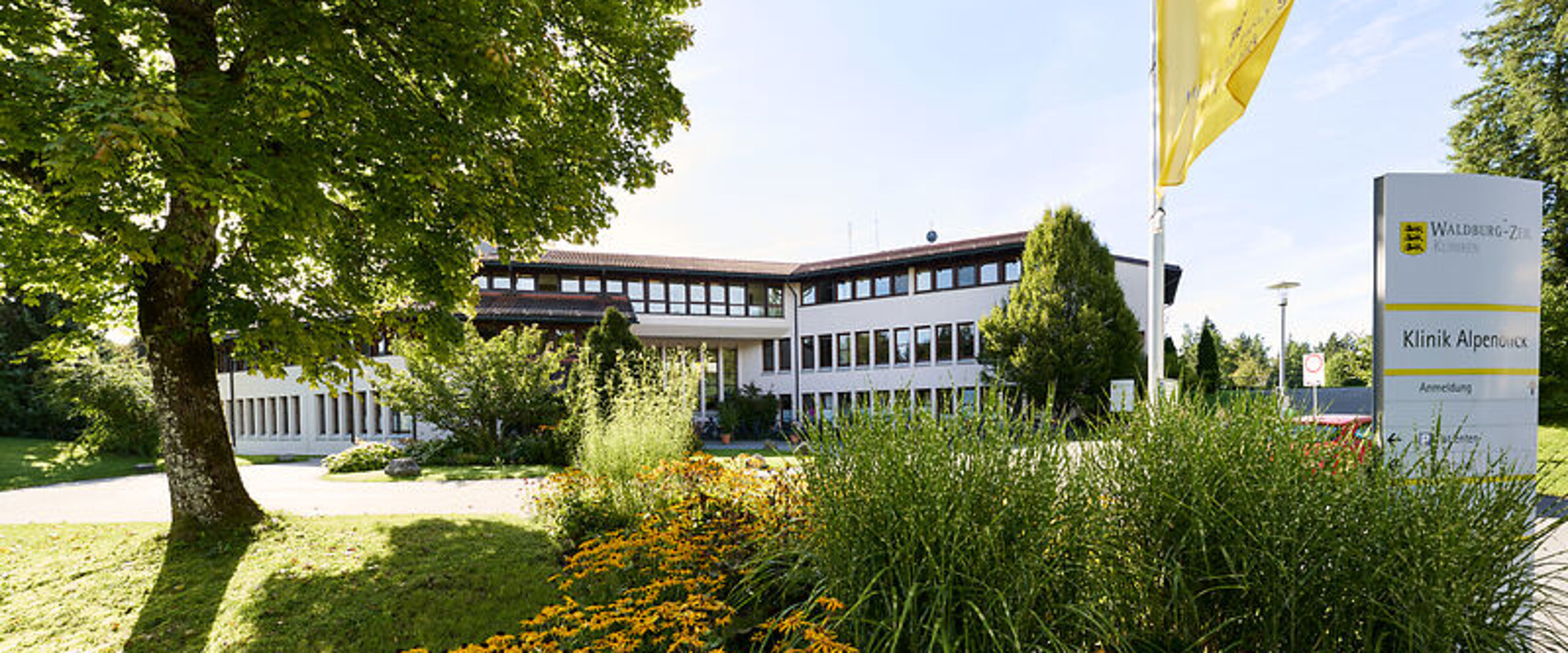 Haupteingang Klinik Alpenblick