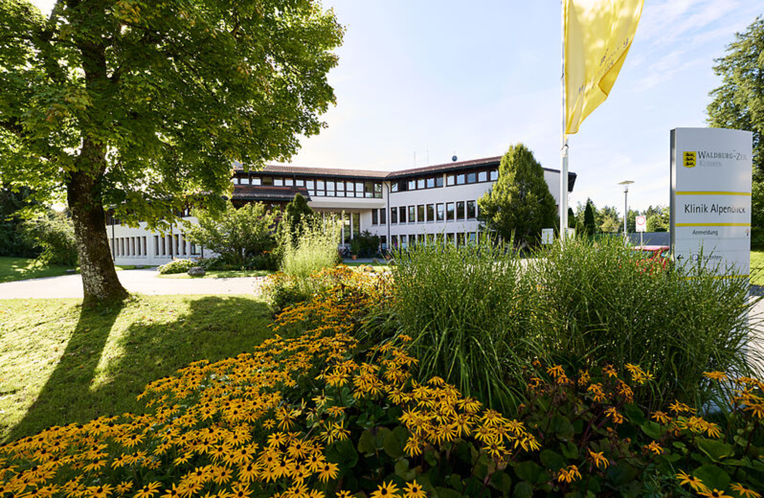 Haupteingang Klinik Alpenblick