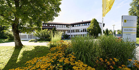 Haupteingang Klinik Alpenblick