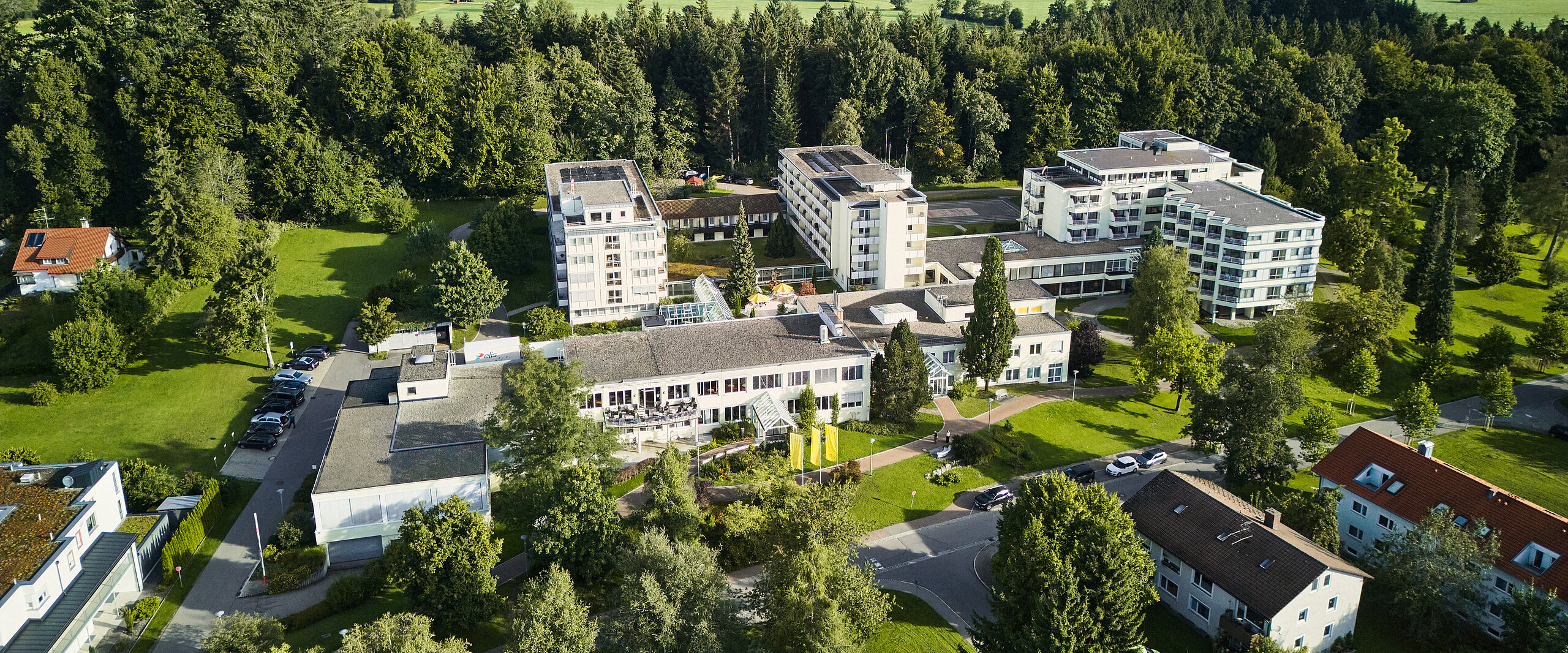 Luftbild Klinik Schwabenland