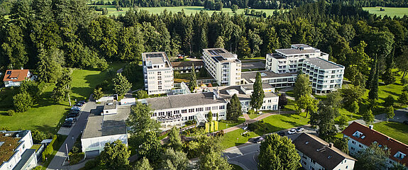 Luftbild Klinik Schwabenland