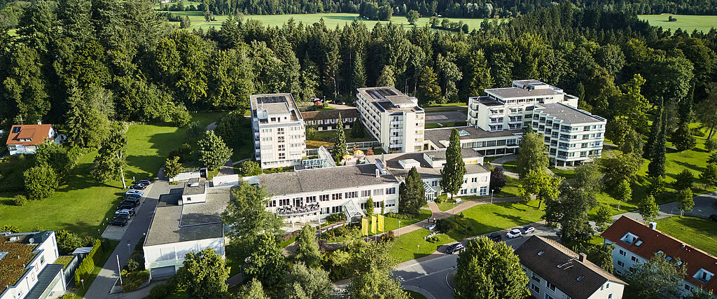 Luftbild Klinik Schwabenland