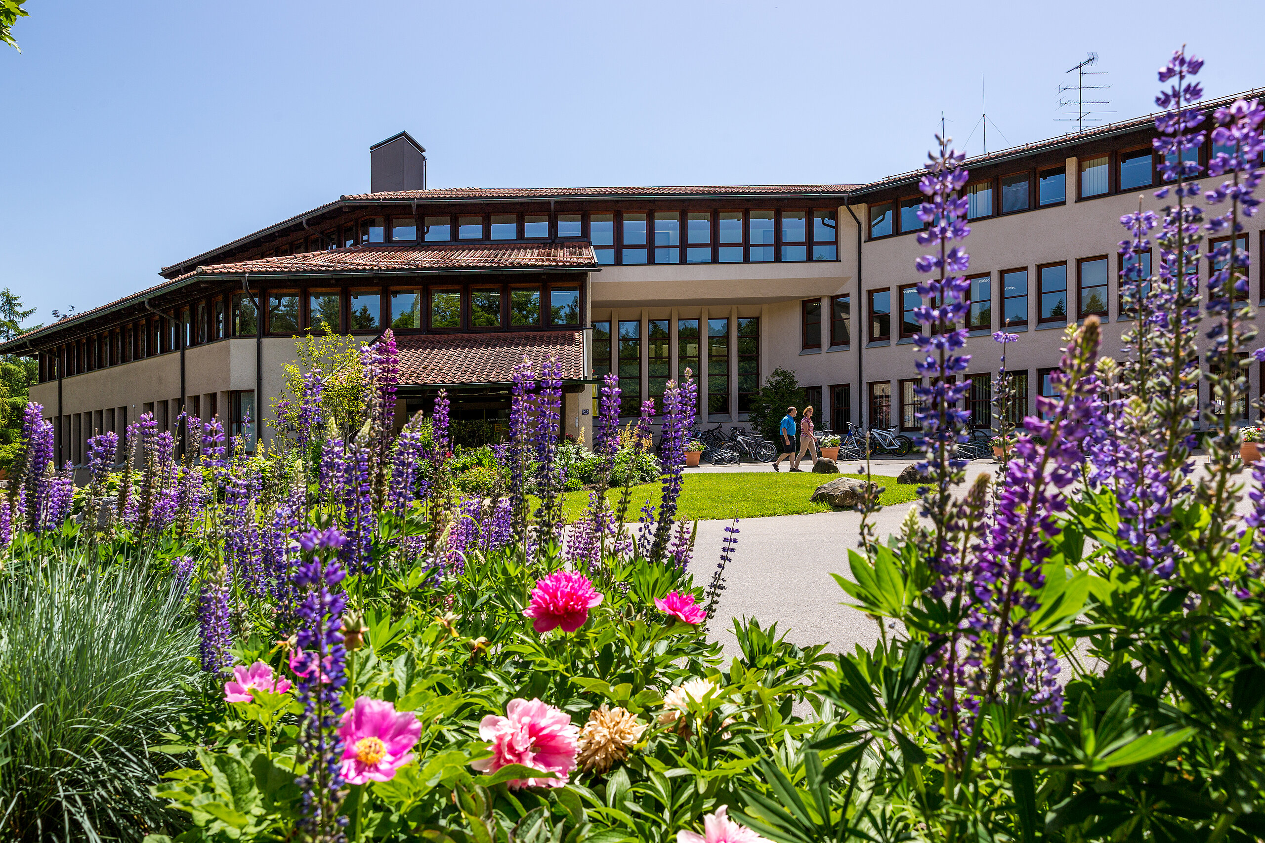 Frontansicht der Klinik Alpenblick