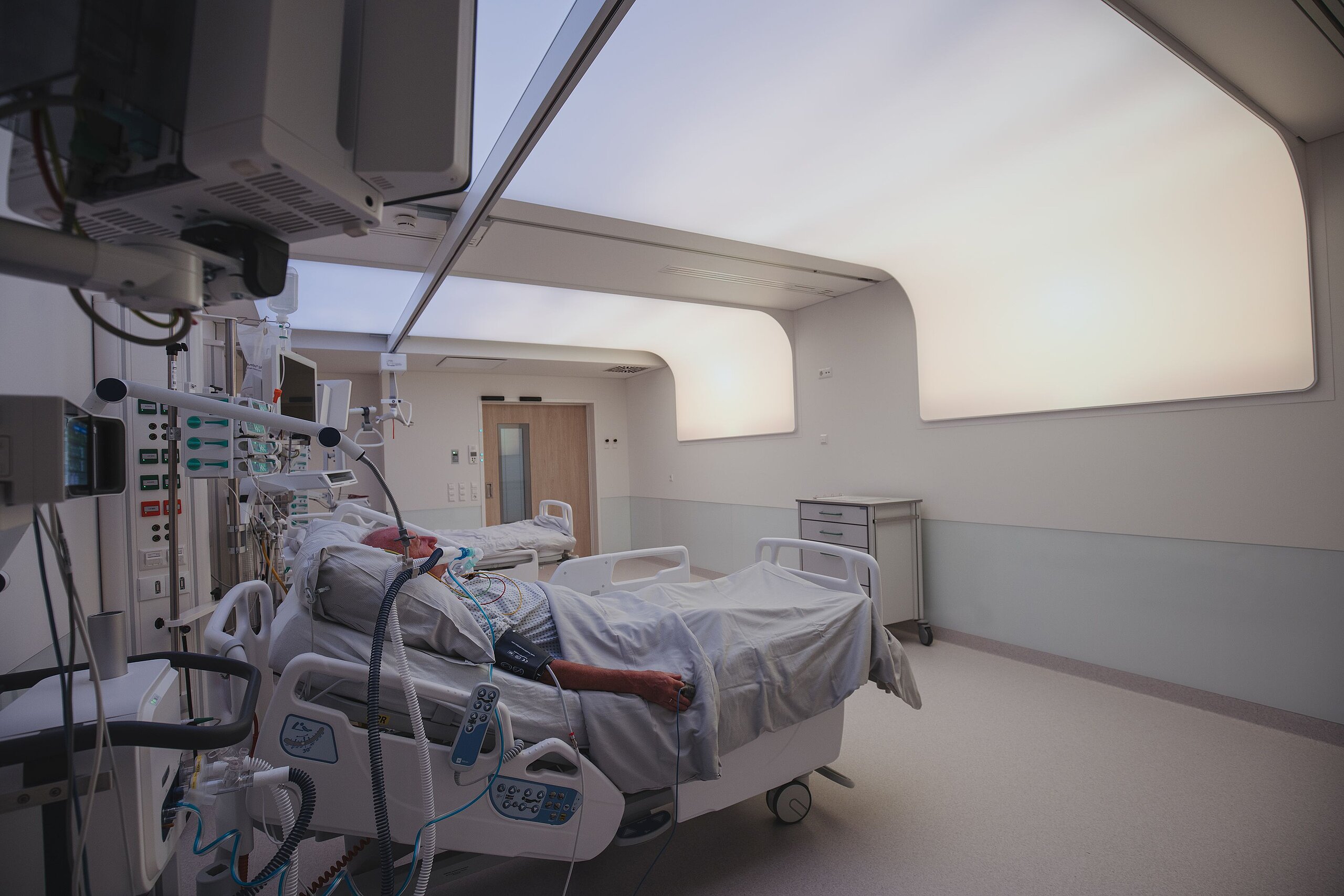Modernes Intensiv Zimmer
