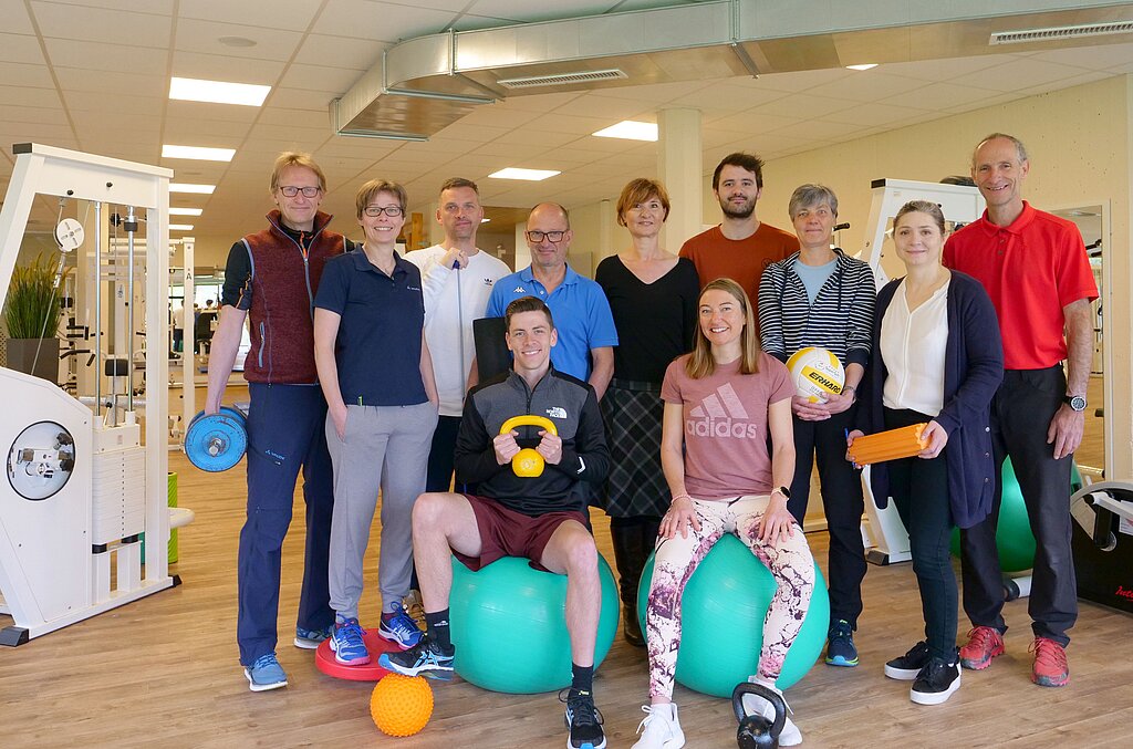 Team BWZ Gruppenbild der BWZ-Mitarbeiter.