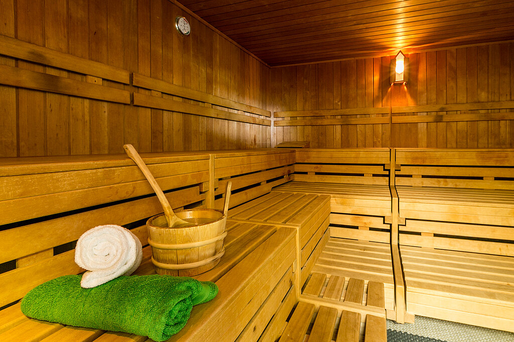 Die Sauna im BWZ.
