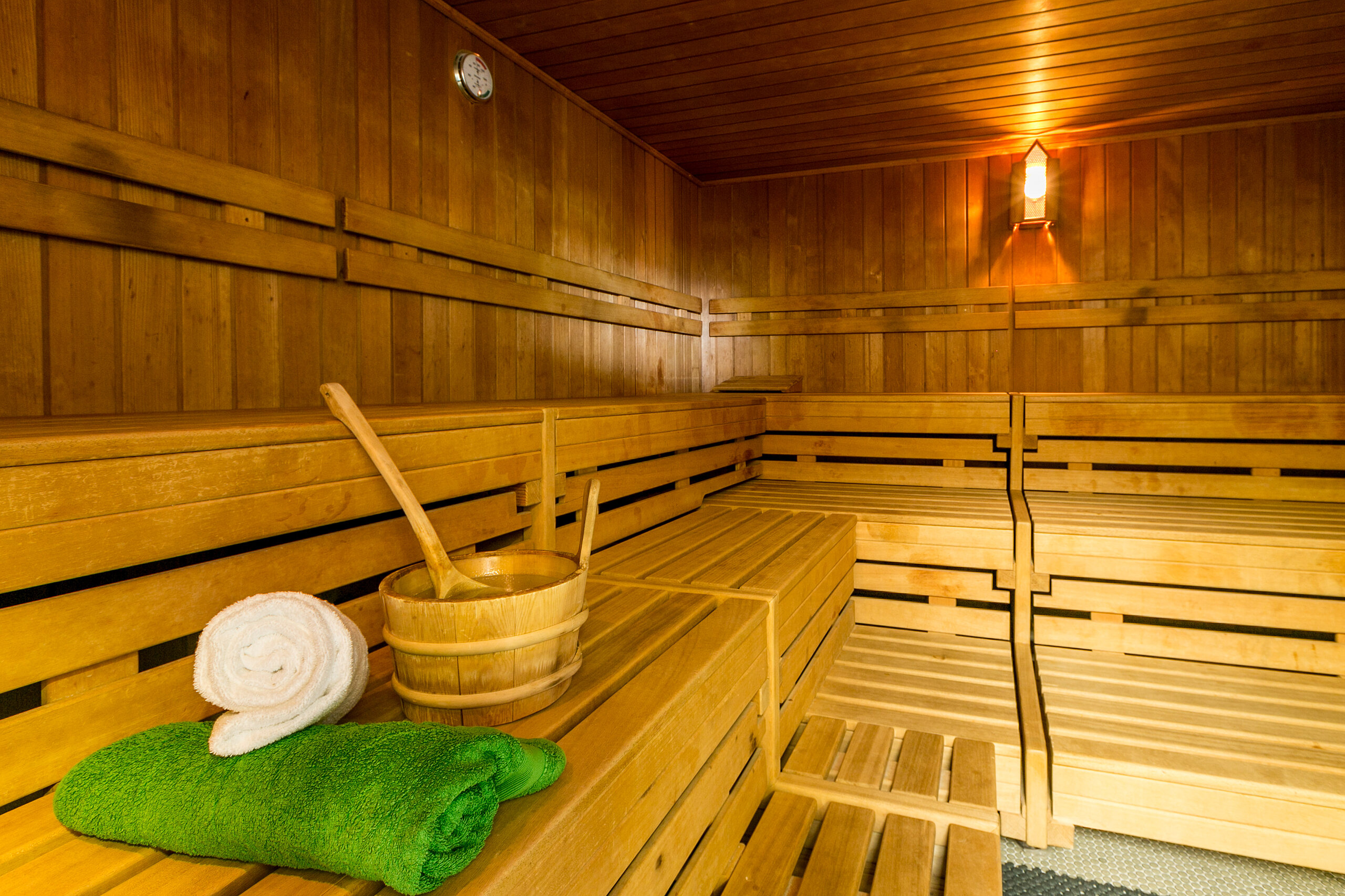 Die Sauna im BWZ.