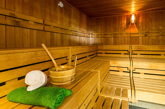 Die Sauna im BWZ.