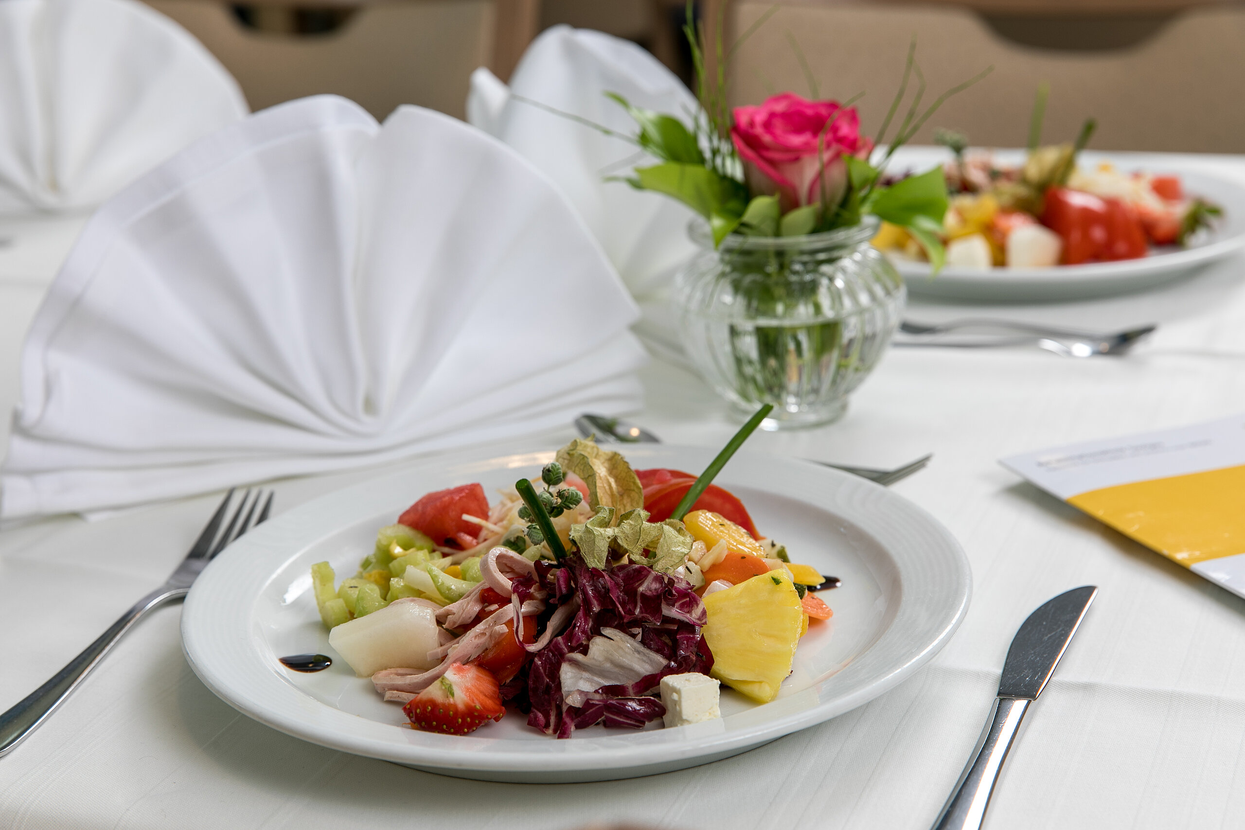 tellergericht im speisesaal