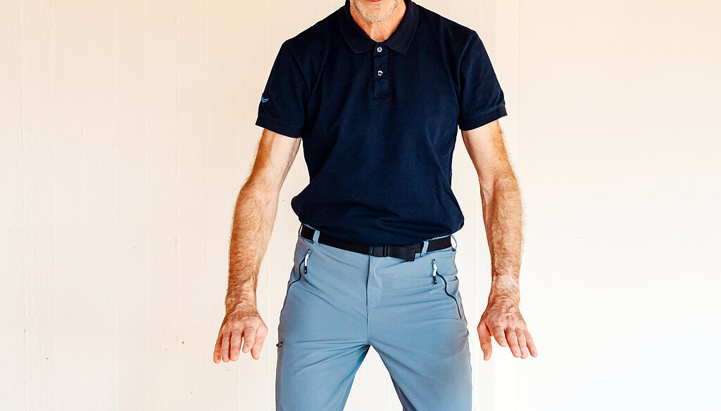 Frank Renner beim QiGong.