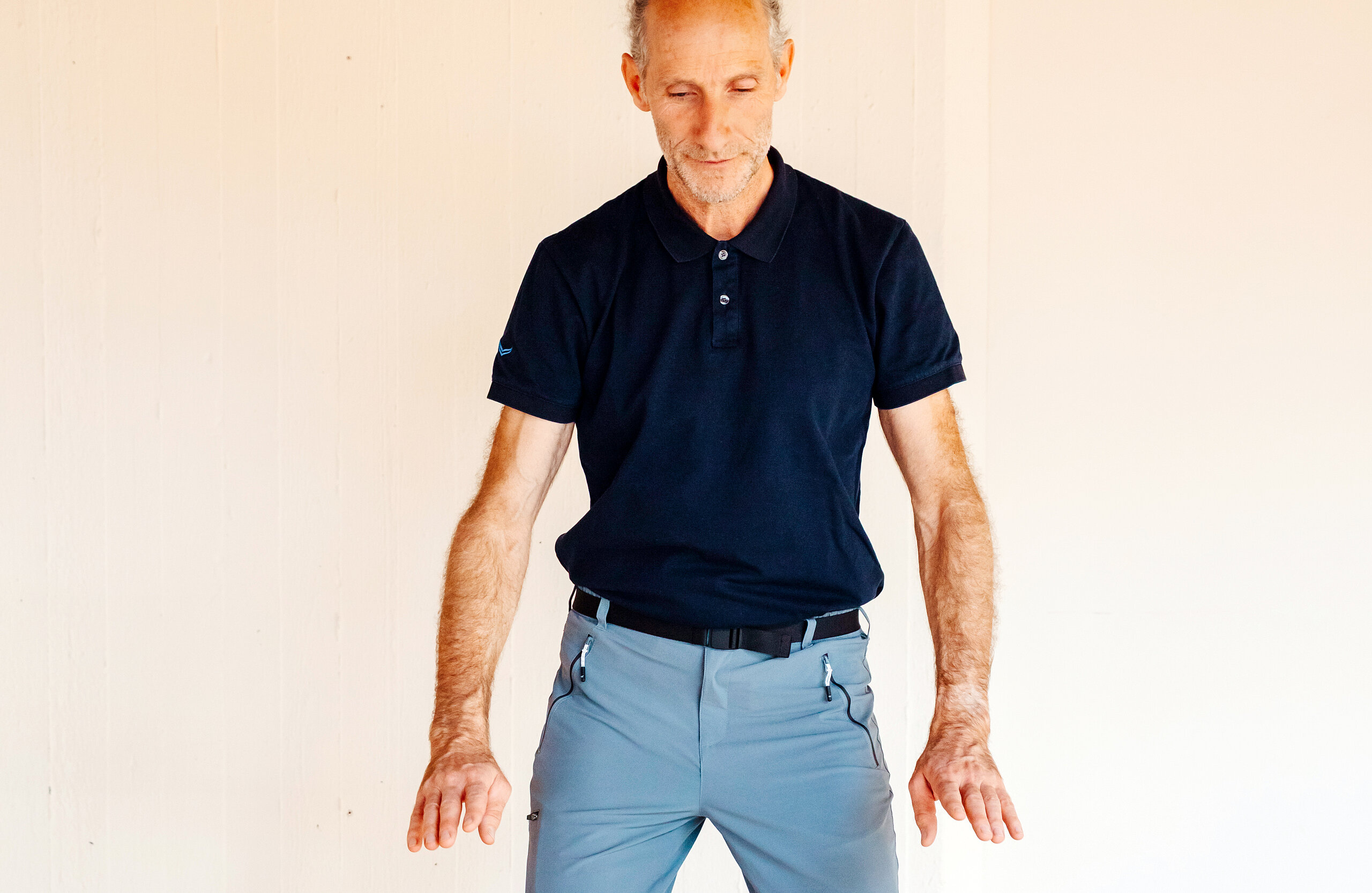 Frank Renner beim QiGong.